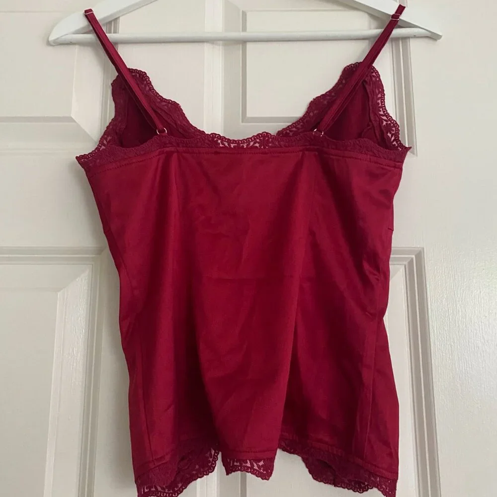 Princess Polly Juliana Lace and Satin Button-Up Camisole - Picture 3 of 3